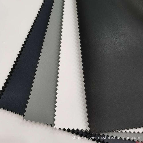 High-end Custom 1.5mm PU Leather With Velveteen-like Backing